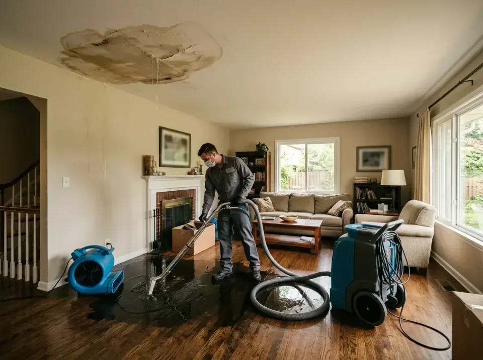 attic-pipe-burst-ceiling-drip-008 — frequently asked questions, Water Damage Restoration & Carpet Care in Guilford Center, CT
